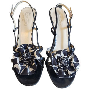 Coach Farrah slingback heels